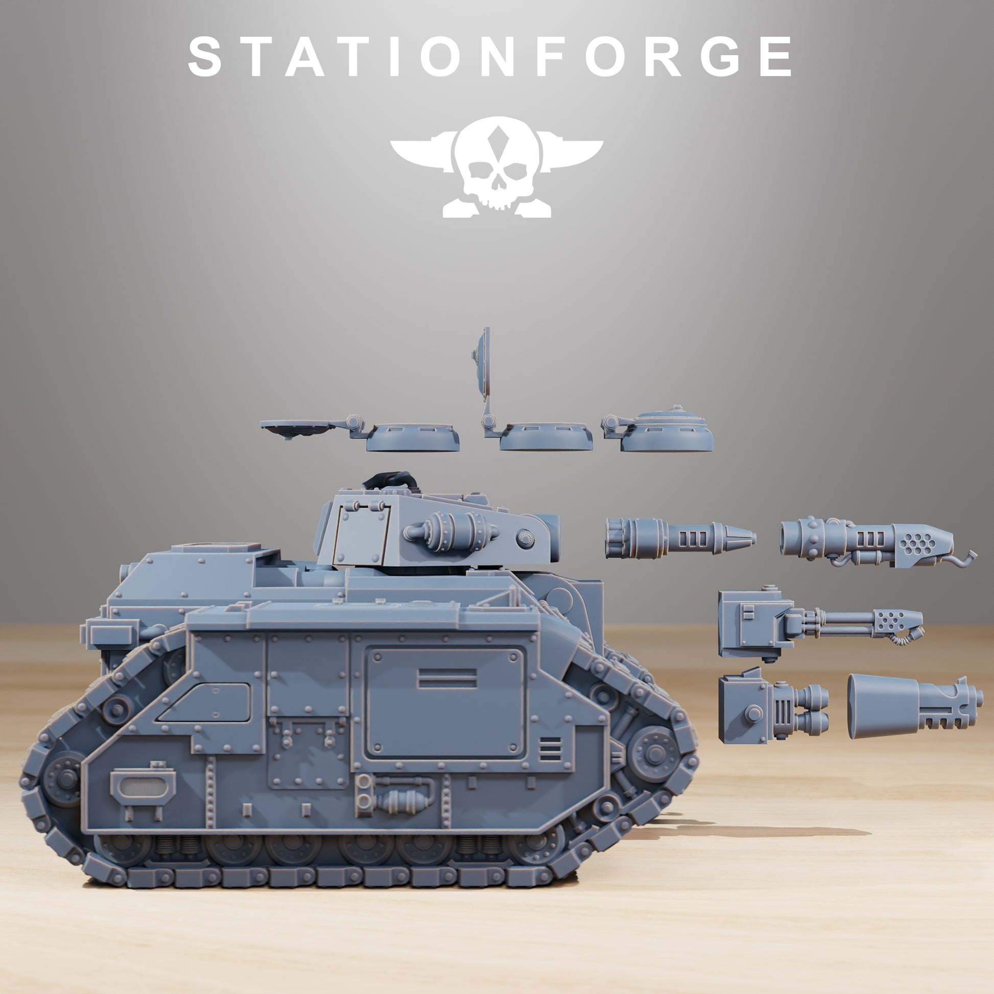 Photo du produit 28mm Tabletop Minis Stationforge : Flame Tank