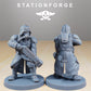 Photo du produit 28mm Tabletop Minis Stationforge : Force de Commandement