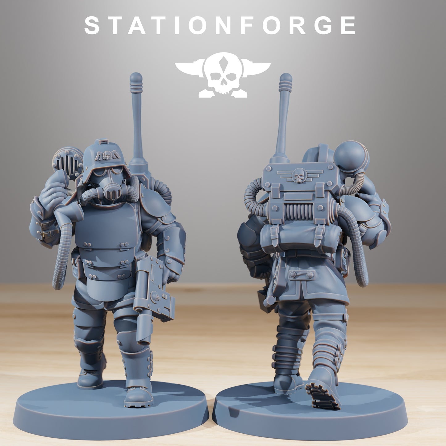 Produktfoto 28mm Tabletop Minis Stationforge: Ironclads