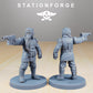 Photo du produit 28mm Tabletop Minis Stationforge : Avion de chasse