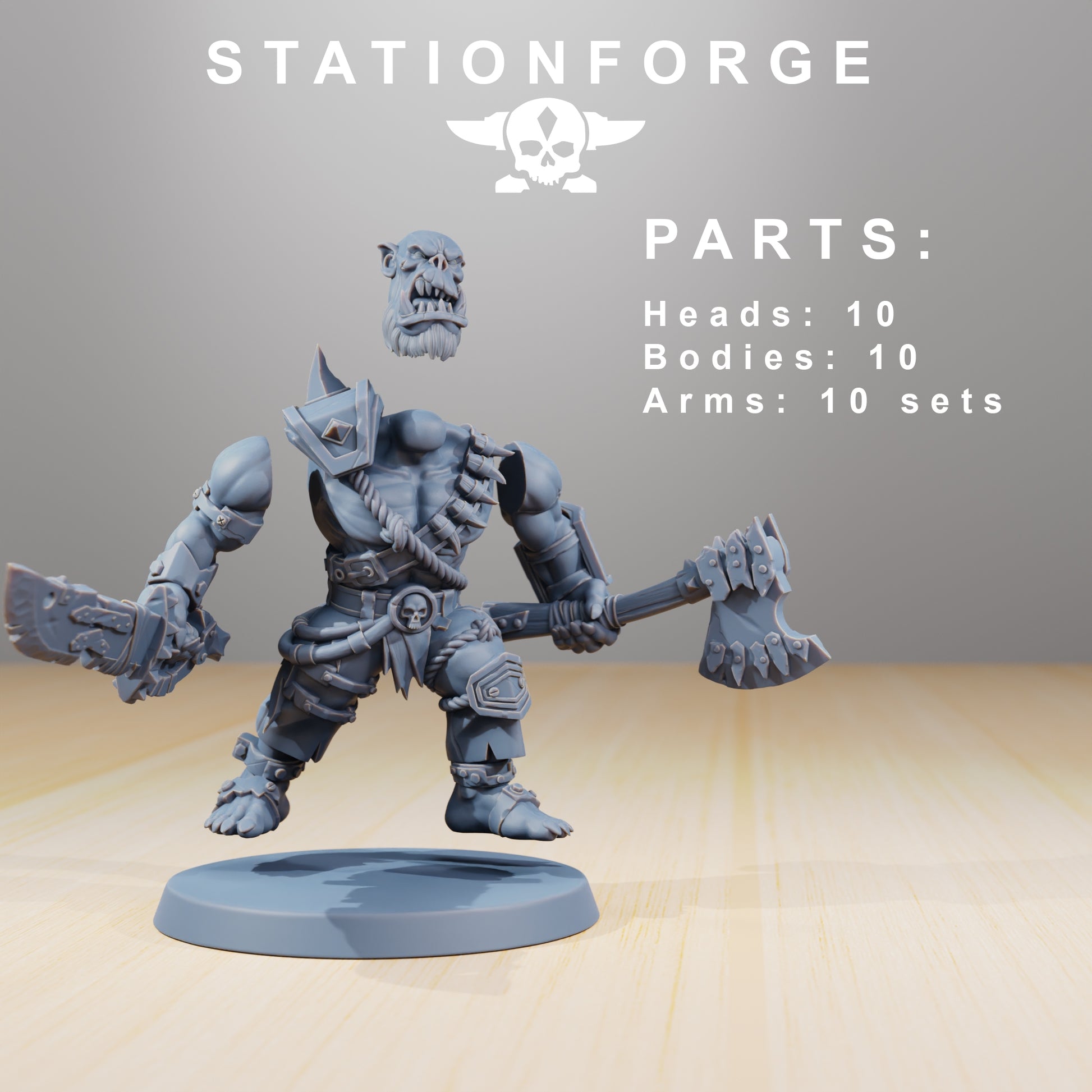 Photo du produit 28mm Tabletop Minis Stationforge: Strappaz