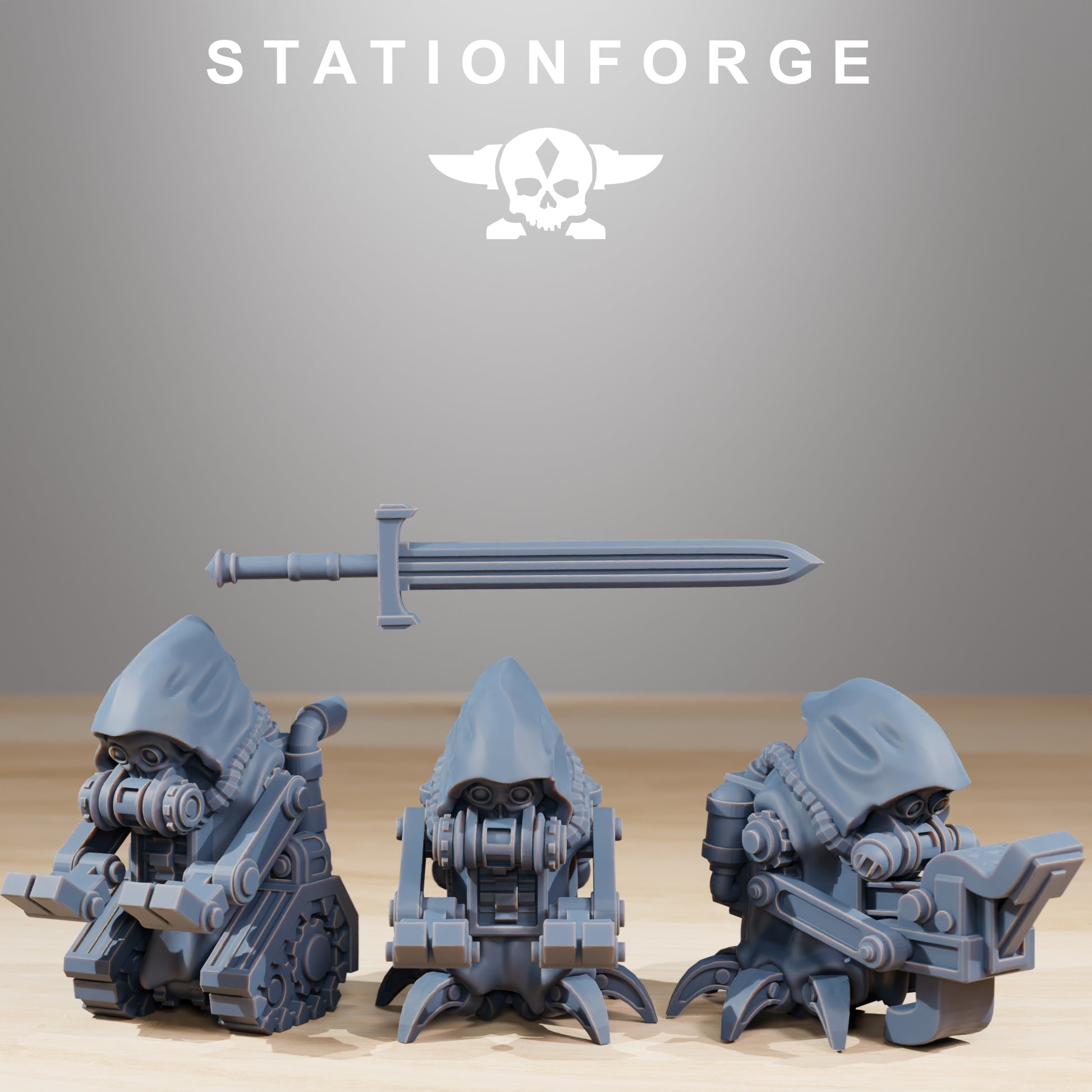 Photo du produit 28mm Tabletop Minis Stationforge : Leader