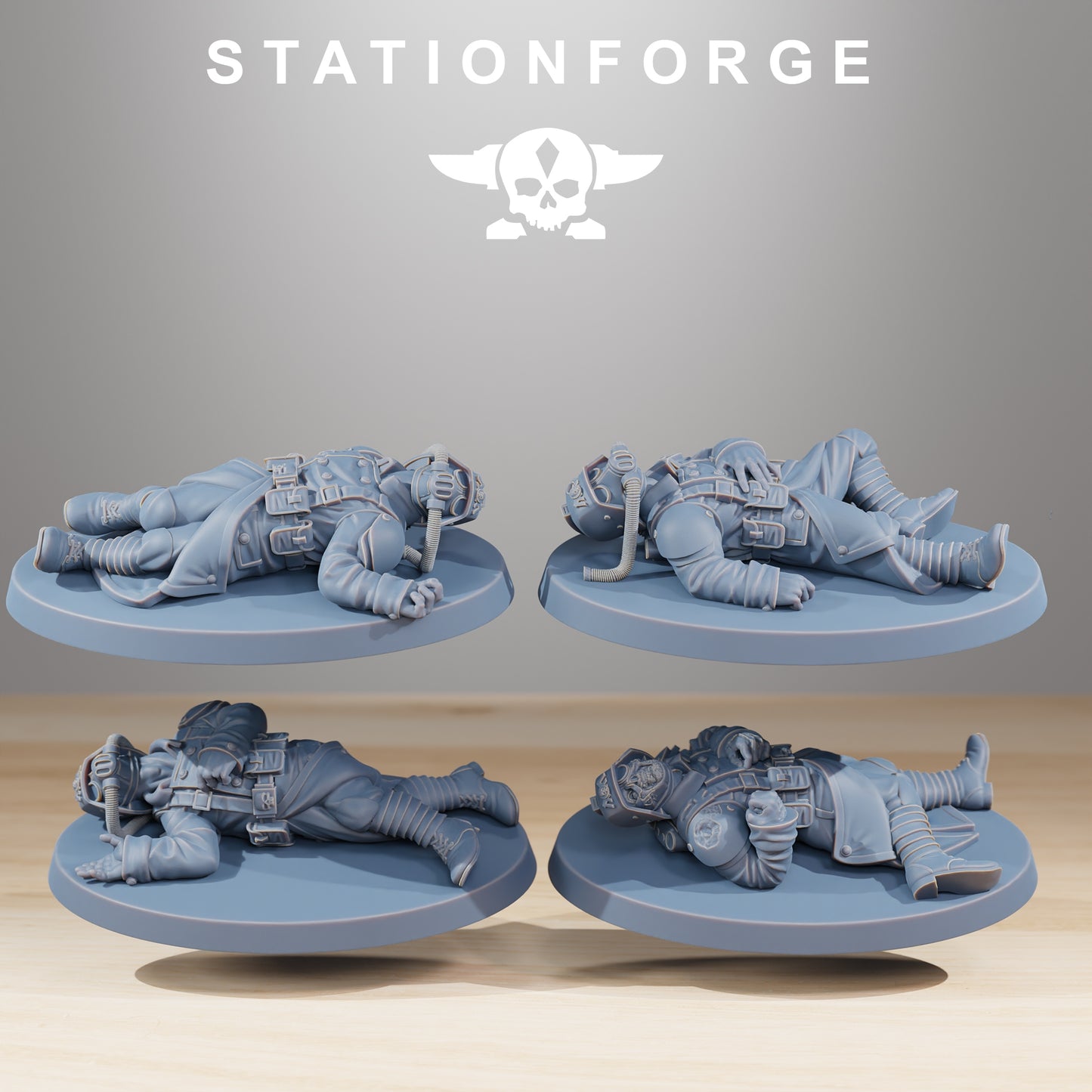 Produktfoto 28mm Tabletop Minis Stationforge: The Fallen