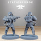 Photo du produit 28mm Tabletop Minis Stationforge : Commandos