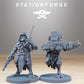 Photo du produit 28mm Tabletop Minis Stationforge : Kit de construction Rangers