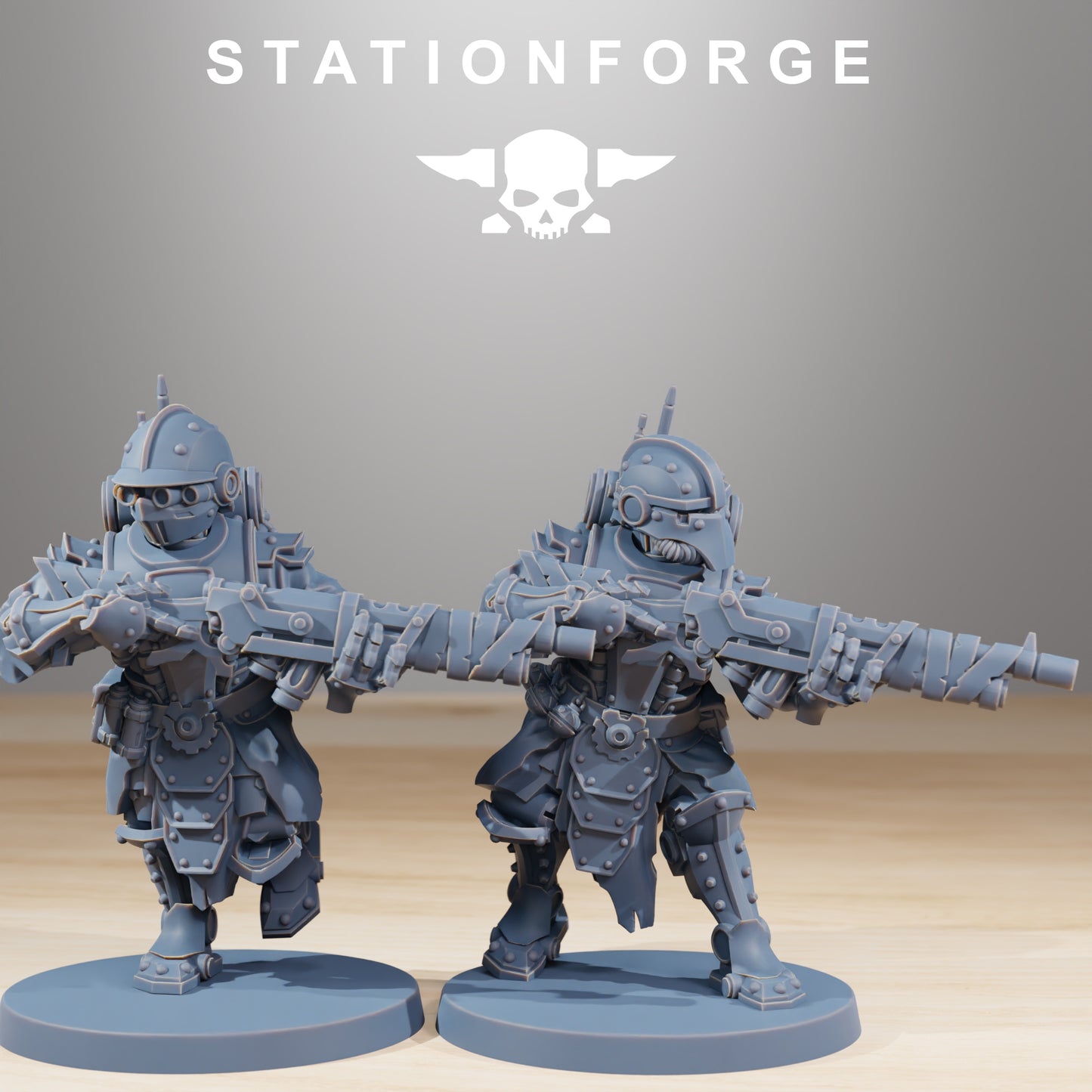 Produktfoto 28mm Tabletop Minis Stationforge: Frontliners Infantry