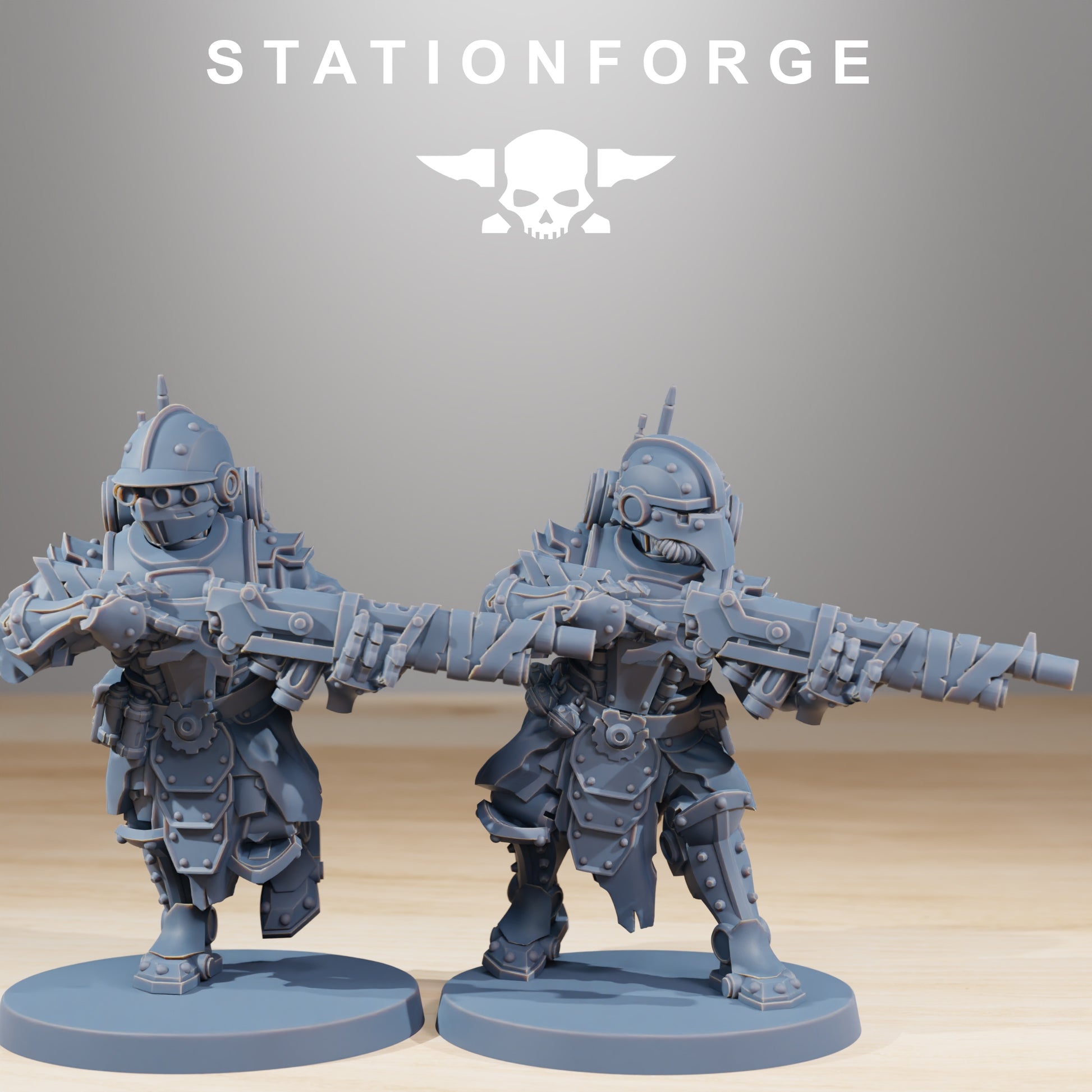 Produktfoto 28mm Tabletop Minis Stationforge: Frontliners Infantry