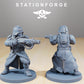 Photo du produit 28mm Tabletop Minis Stationforge : Force de Commandement