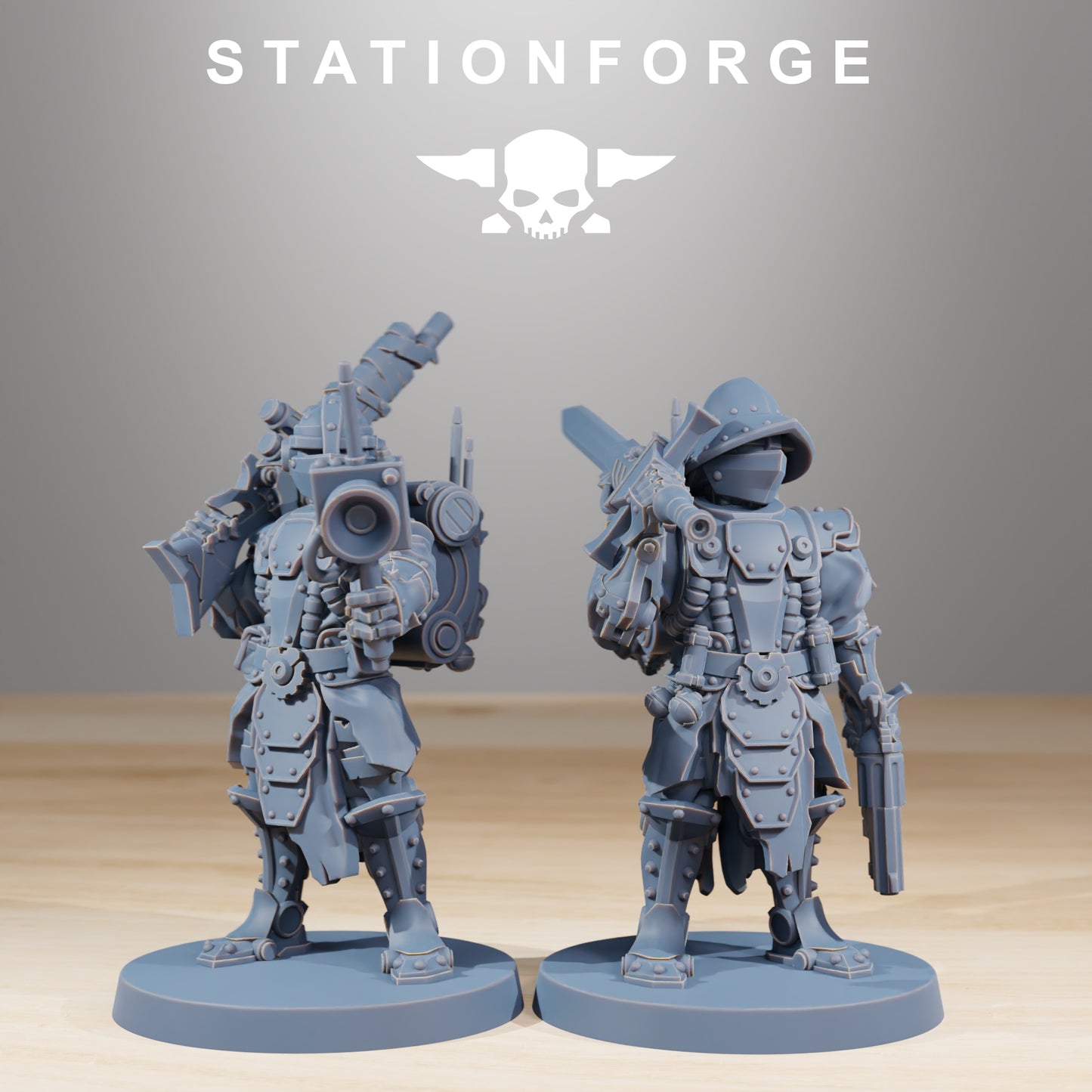 Produktfoto 28mm Tabletop Minis Stationforge: Frontliners Infantry
