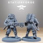 Produktfoto 28mm Tabletop Minis Stationforge: Jungle Fighters