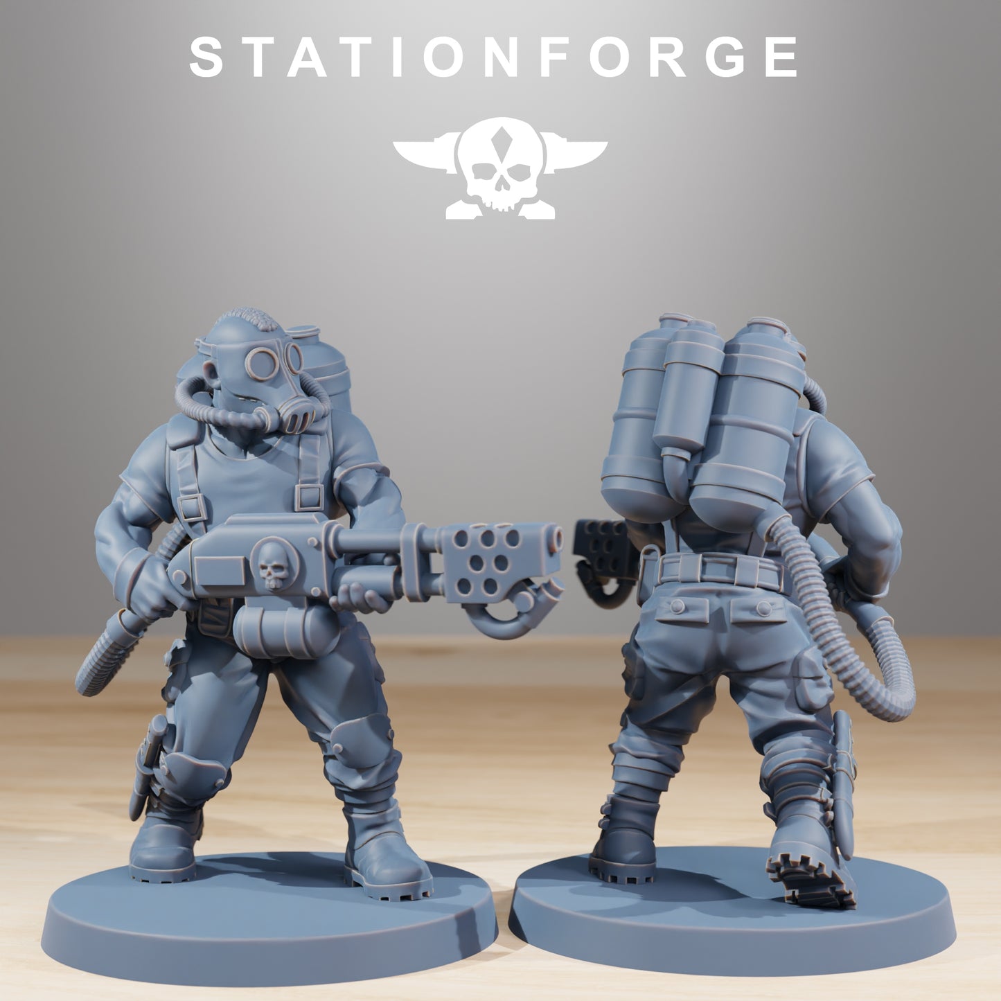 Produktfoto 28mm Tabletop Minis Stationforge: Jungle Fighters