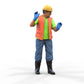 Photo du produit Diorama et modélisme Figurine miniature : Ouvrier 3