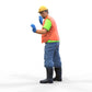 Photo du produit Diorama et modélisme Figurine miniature : Ouvrier 3