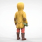 Produktfoto Diorama und Modellbau Miniatur Figur: Kind in Regenjacke