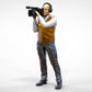 Photo du produit Diorama et modélisme Figurine miniature : Ensemble de reporters, 6 figurines