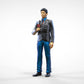 Photo du produit Diorama et modélisme Figurine miniature : Ensemble de reporters, 6 figurines
