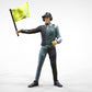 Photo du produit Diorama et modélisme Figurine miniature : Ensemble de commissaires de course 2, 6 figurines