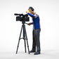 Photo du produit Diorama et modélisme Figurine miniature : Ensemble de reporters, 6 figurines