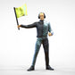 Photo du produit Diorama et modélisme Figurine miniature : Ensemble de commissaires de course 2, 6 figurines