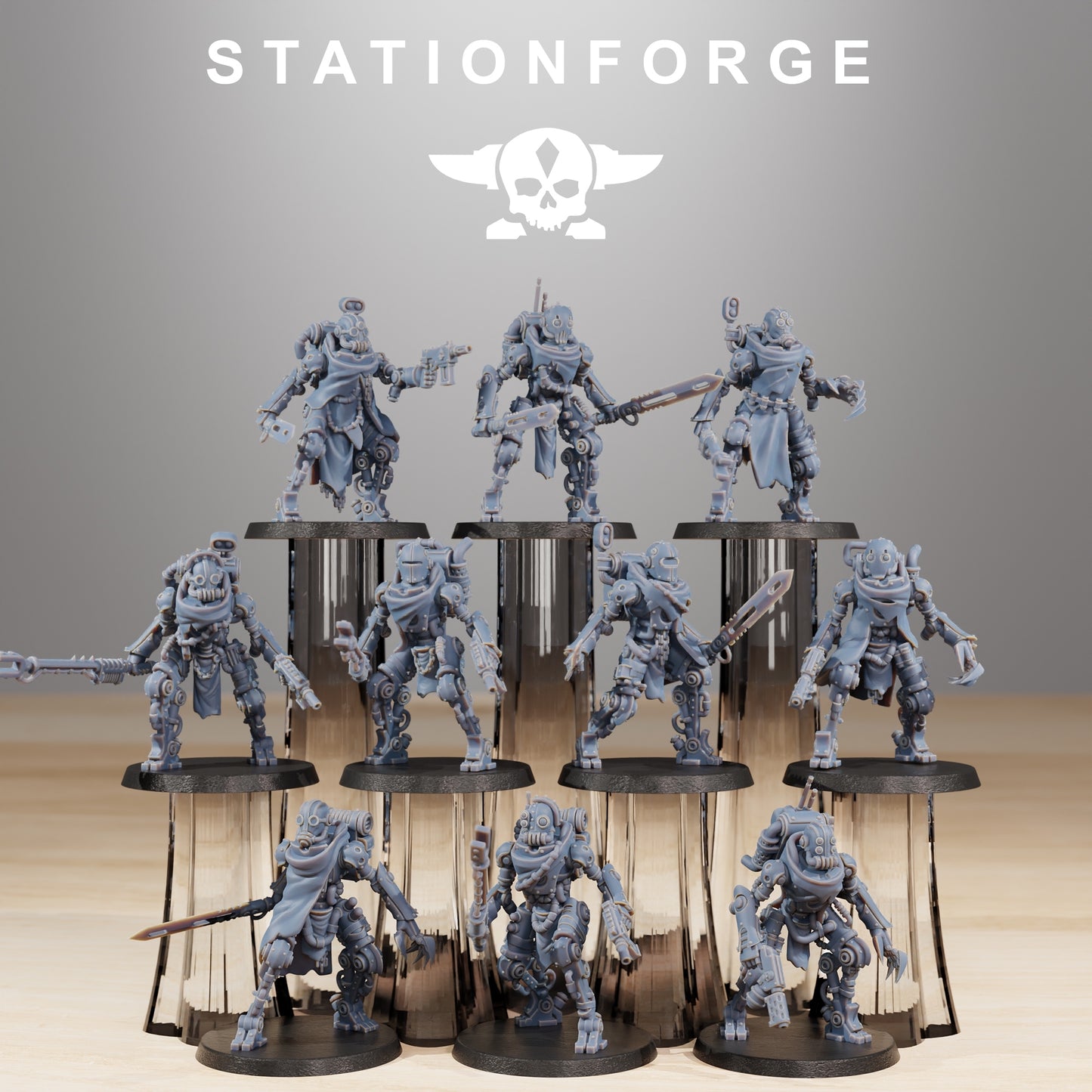 Photo de produit 28mm Tabletop Minis Stationforge : Junkbots
