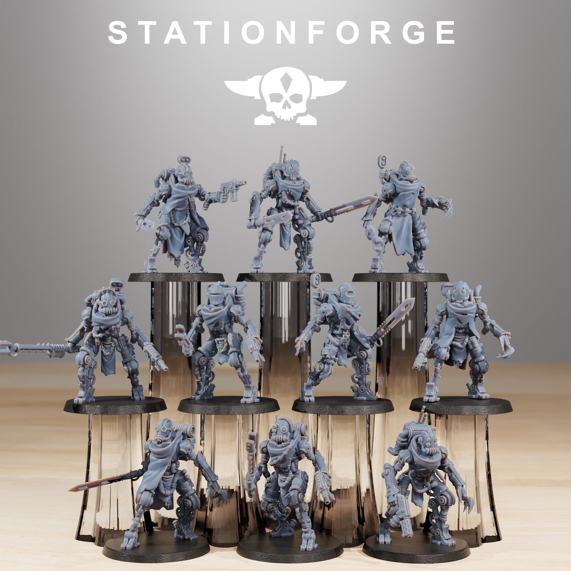 Photo de produit 28mm Tabletop Minis Stationforge : Junkbots