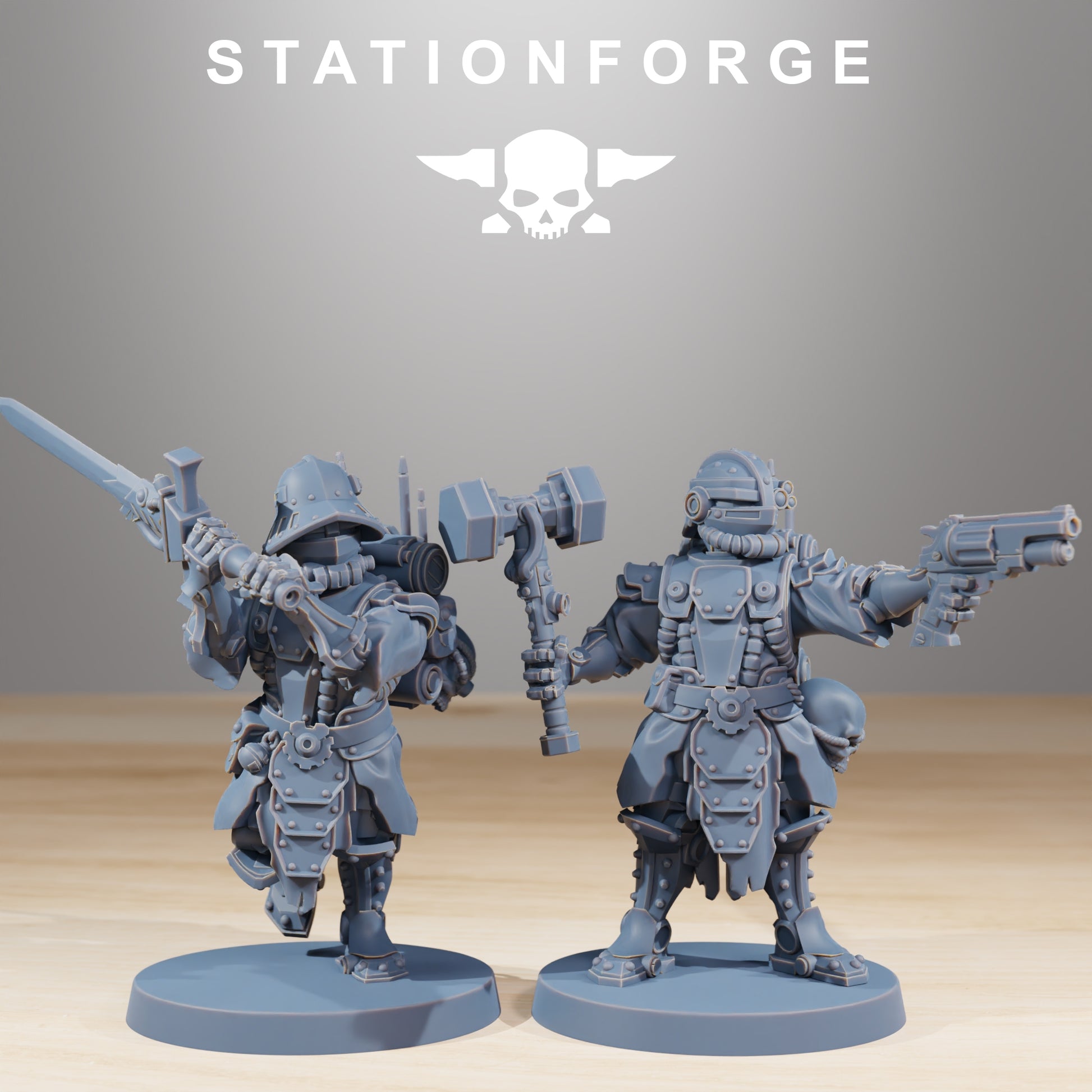 Produktfoto 28mm Tabletop Minis Stationforge: Frontliners Infantry