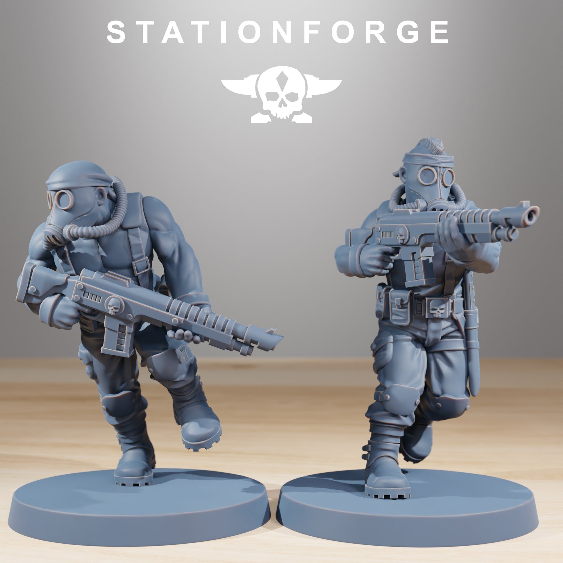Produktfoto 28mm Tabletop Minis Stationforge: Jungle Fighters