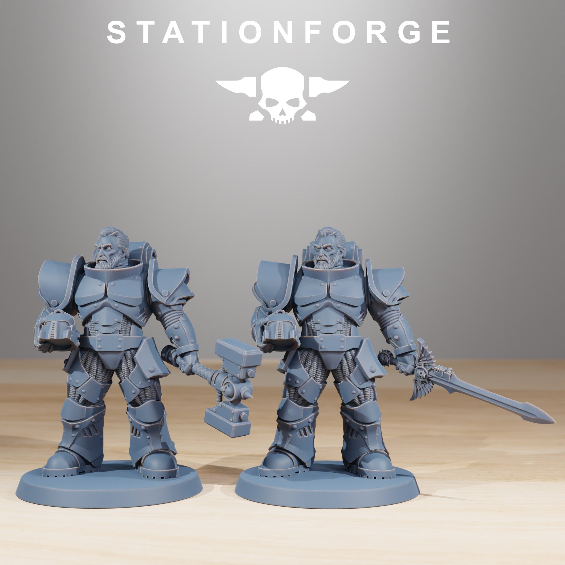 Photo du produit 28mm Tabletop Minis Stationforge : Infanterie de mêlée