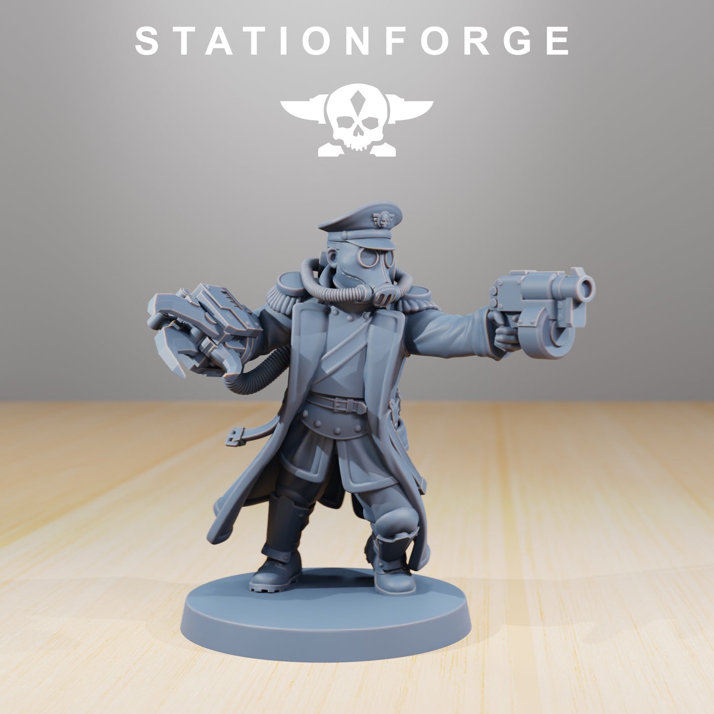 Photo du produit 28mm Tabletop Minis Stationforge : Camarades au feu de camp
