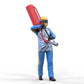 Photo du produit diorama et modélisme figurine miniature : Set Pit-Crew, 6 figurines