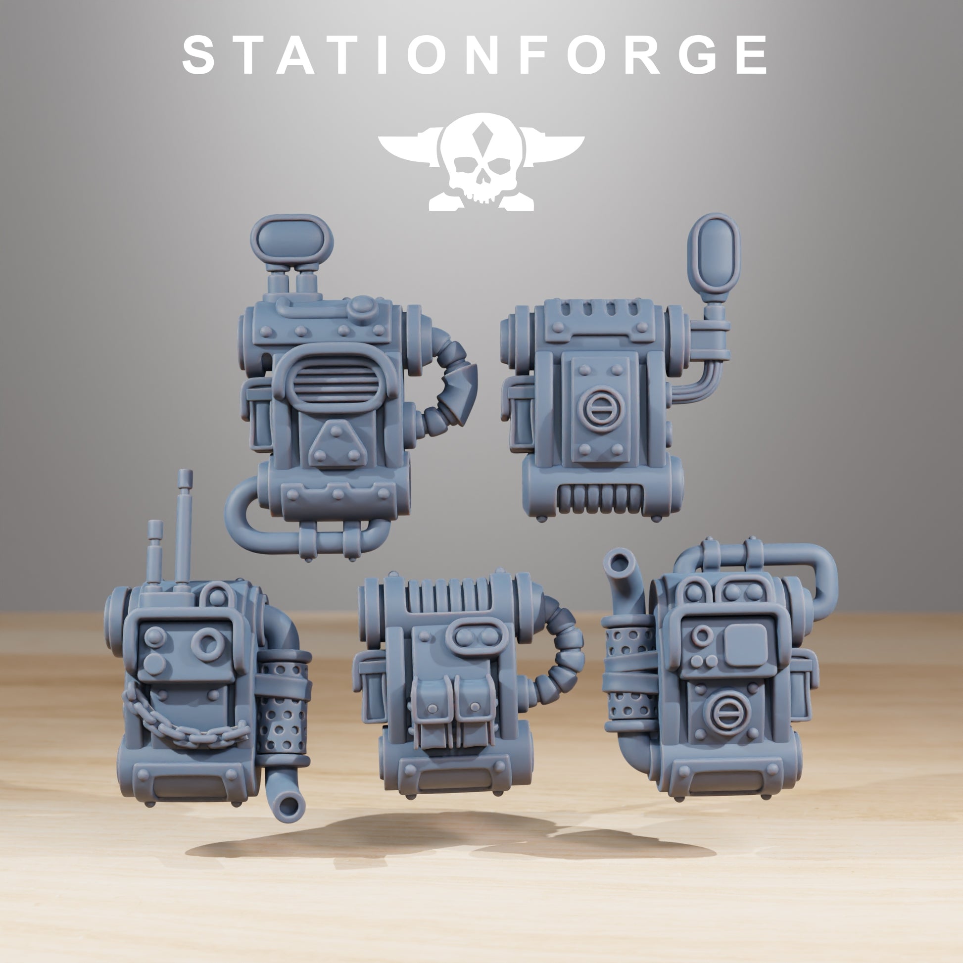 Photo de produit 28mm Tabletop Minis Stationforge : Junkbots