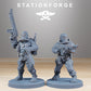 Produktfoto 28mm Tabletop Minis Stationforge: Jungle Fighters