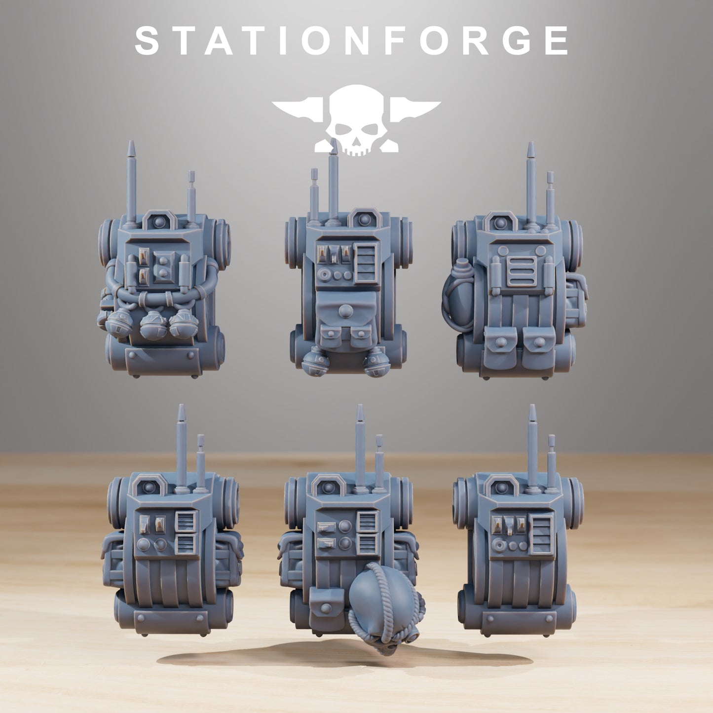 Produktfoto 28mm Tabletop Minis Stationforge: Frontliners Infantry