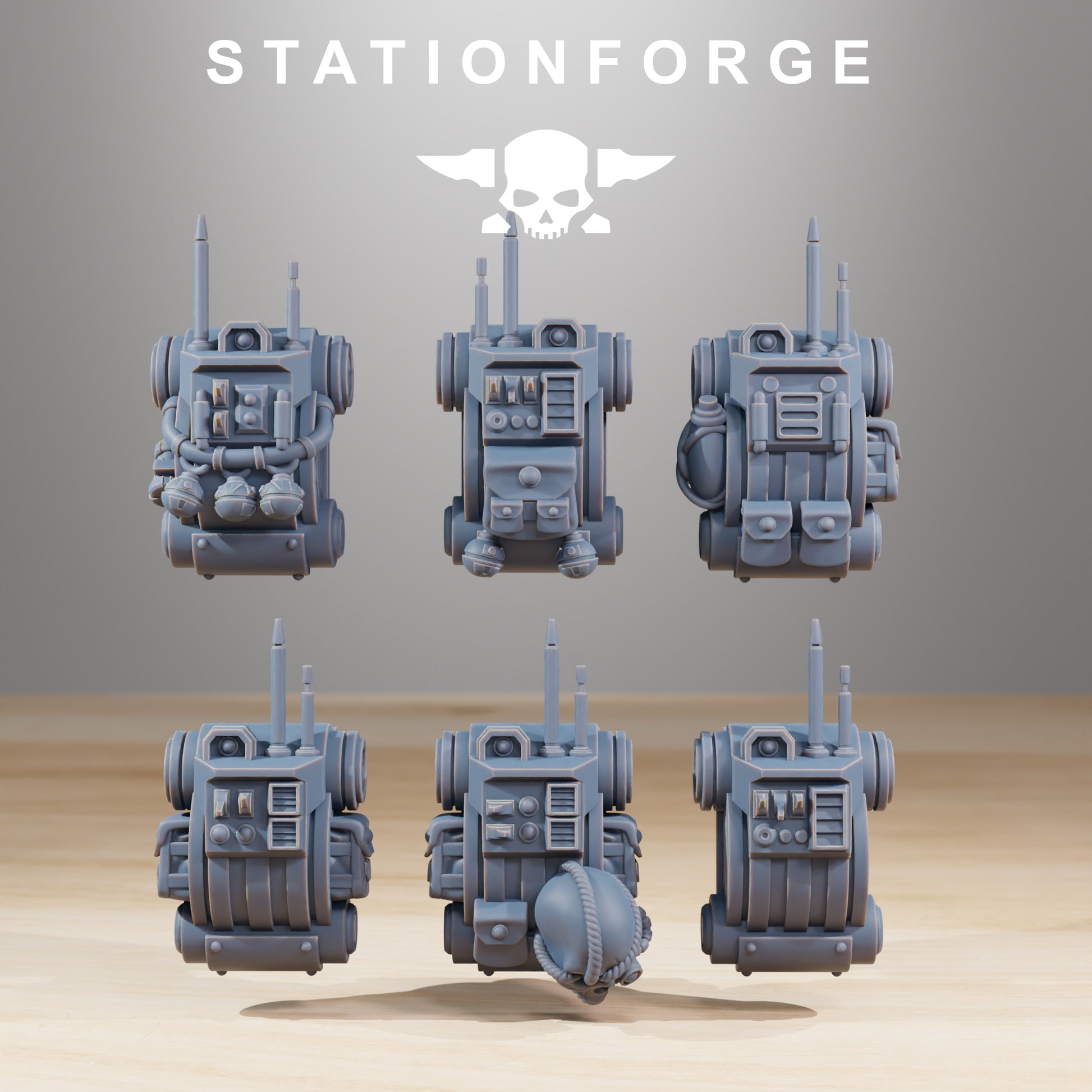 Produktfoto 28mm Tabletop Minis Stationforge: Frontliners Infantry