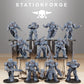 Photo du produit 28mm Tabletop Minis Stationforge : Infanterie de mêlée
