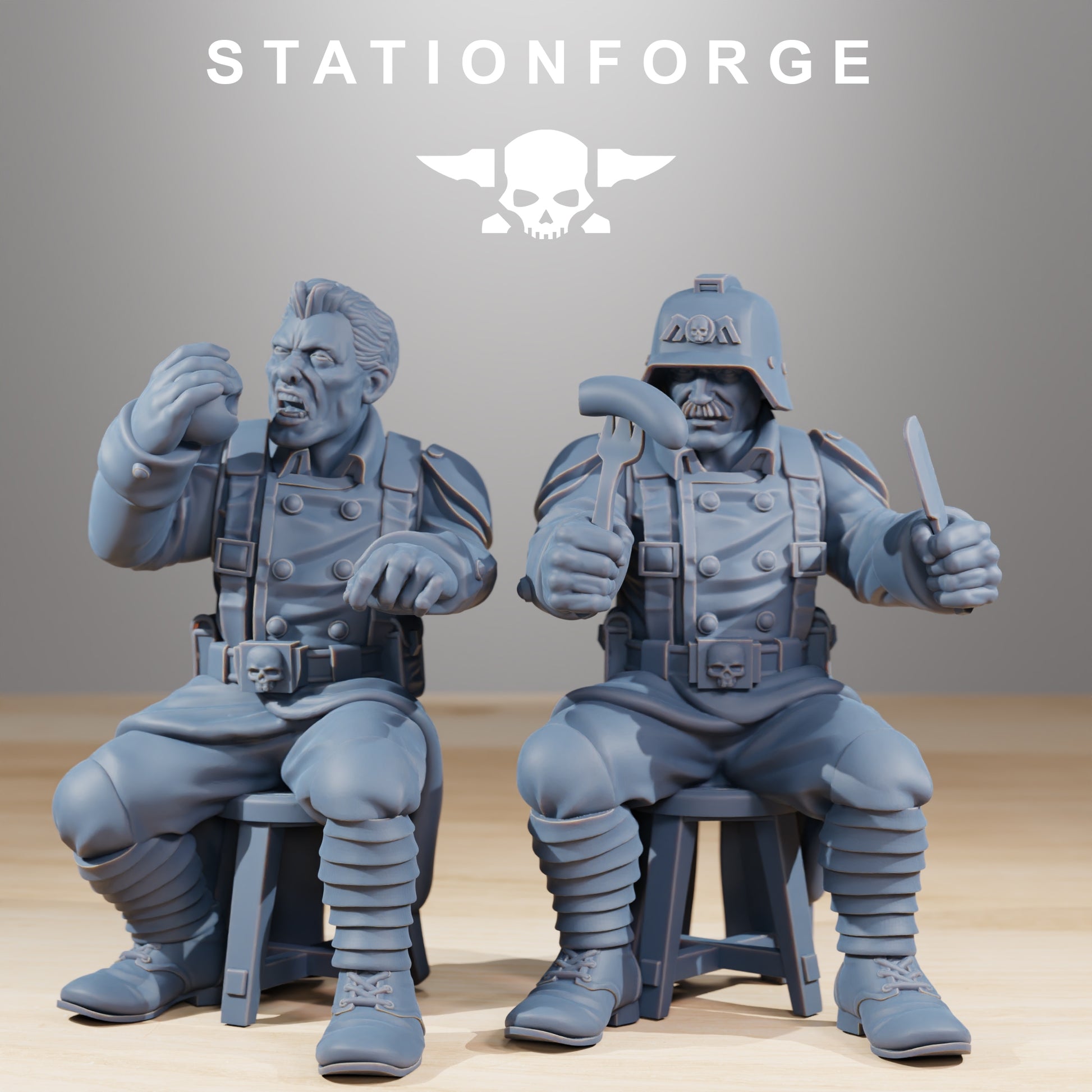 Photo du produit Minis Tabletop 28mm Stationforge : Fête des Fêtes