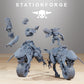 Produktfoto 28mm Tabletop Minis Stationforge: Beast Riders