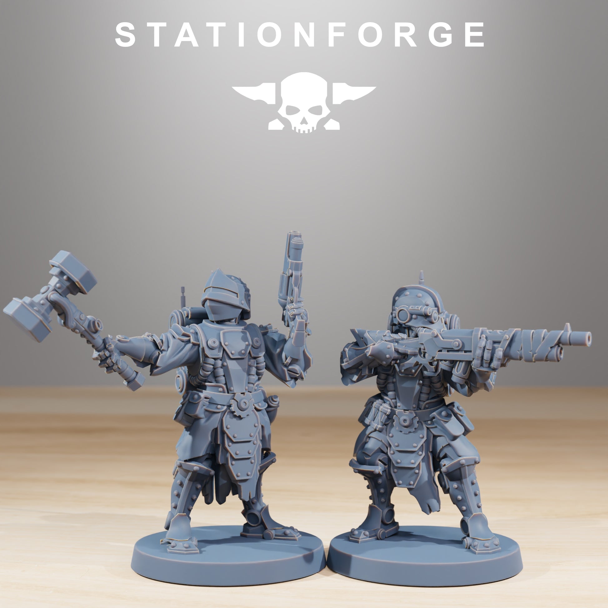 Produktfoto 28mm Tabletop Minis Stationforge: Frontliners Infantry