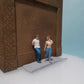 Produktfoto Diorama und Modellbau Miniatur Figur: Zuschauer Set, 60 Figuren 1:87 - H0 / 1:72 - 25mm