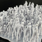 Produktfoto Diorama und Modellbau Miniatur Figur: Zuschauer Set, 60 Figuren 1:87 - H0 / 1:72 - 25mm