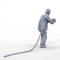 Photo du produit Diorama et modélisme Figurine miniature : Pompier 1
