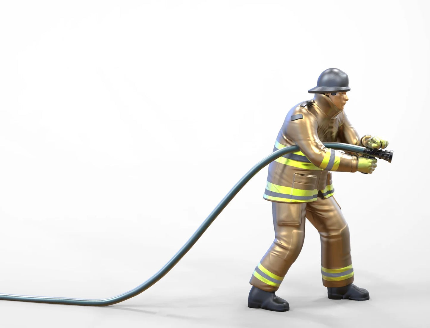 Photo du produit Diorama et modélisme Figurine miniature : Pompier 1