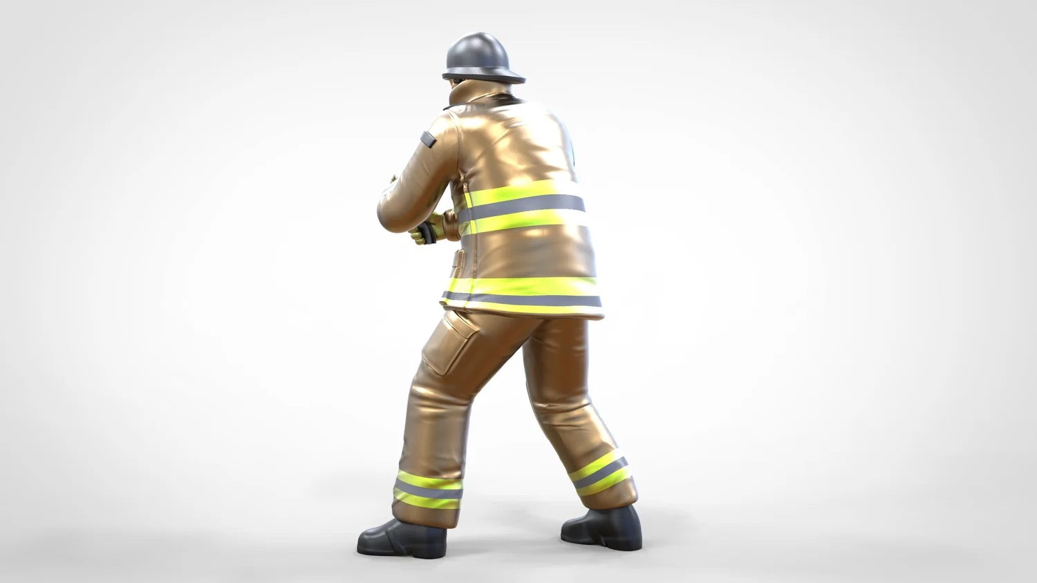 Photo du produit Diorama et modélisme Figurine miniature : Pompier 1