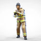 Photo du produit Diorama et modélisme Figurine miniature : Pompier 1