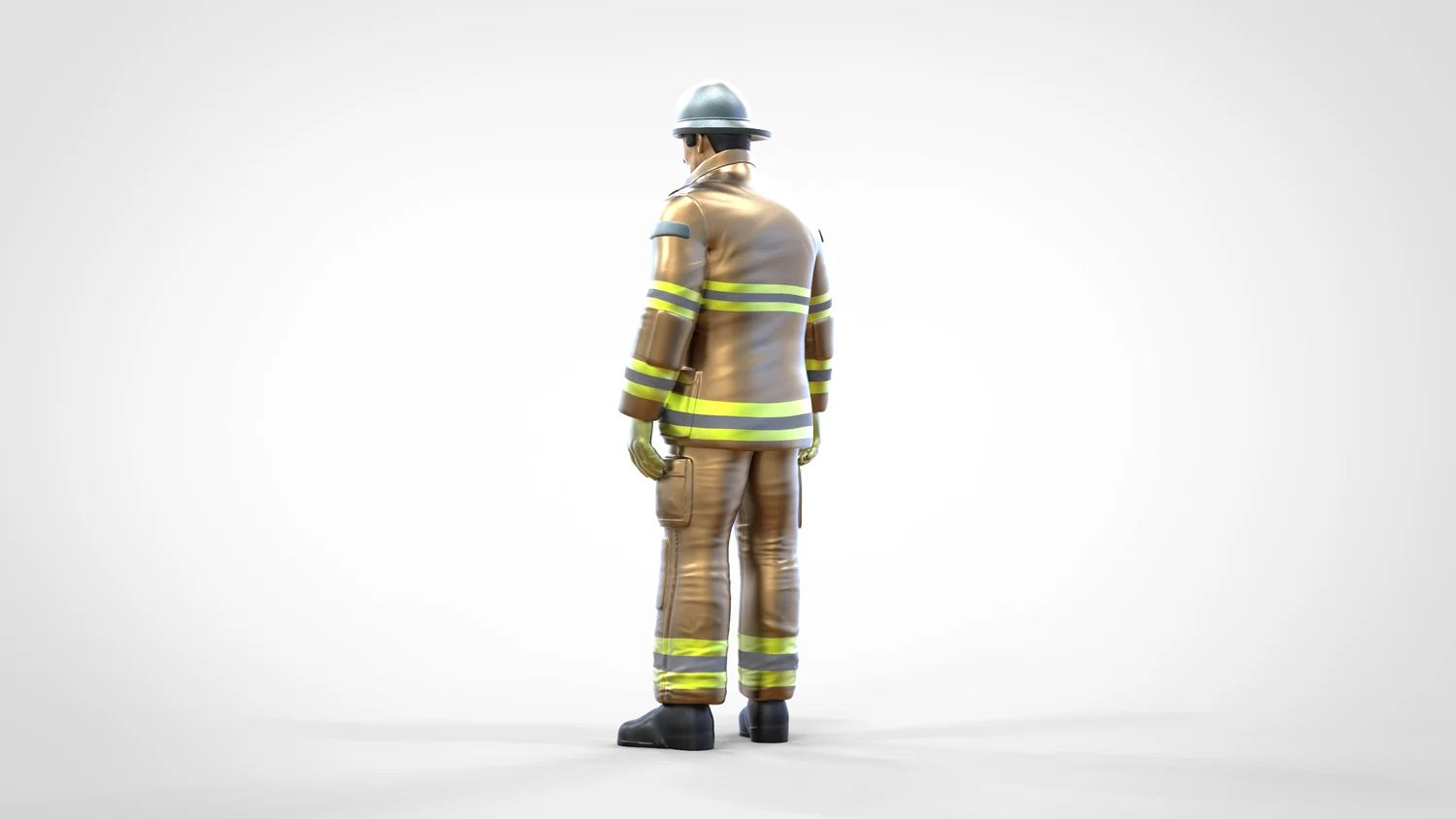 Produktfoto Diorama und Modellbau Miniatur Figur: Feuerwehrmann 2