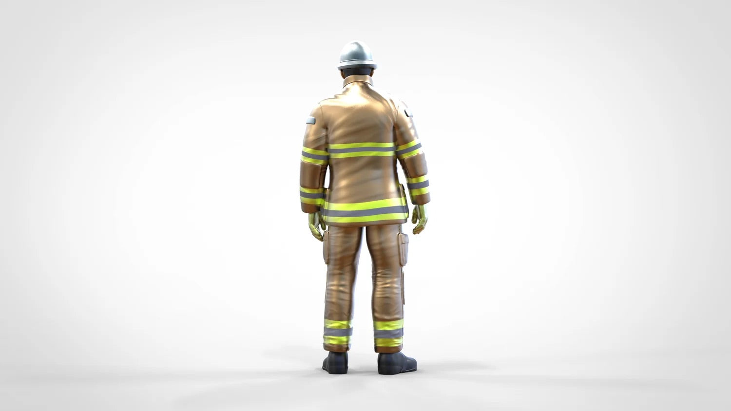 Produktfoto Diorama und Modellbau Miniatur Figur: Feuerwehrmann 2