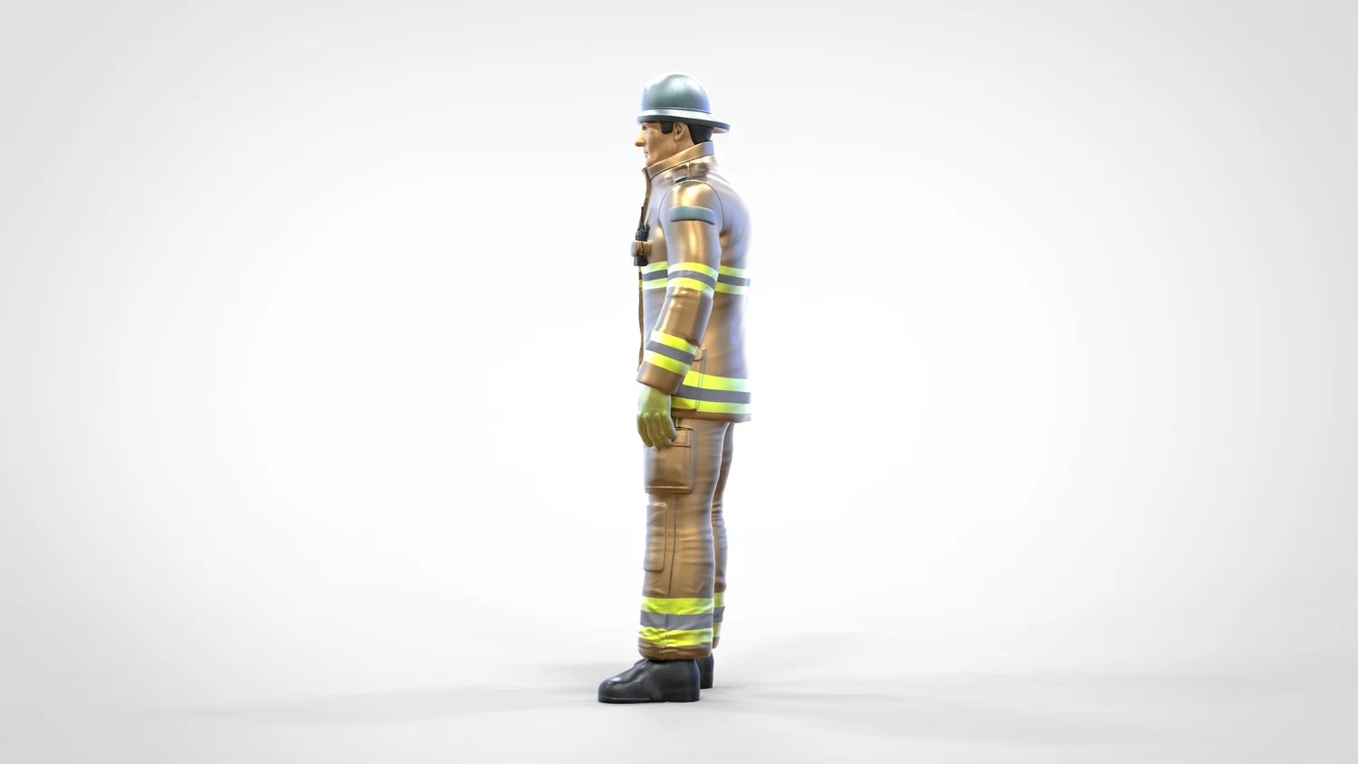 Produktfoto Diorama und Modellbau Miniatur Figur: Feuerwehrmann 2