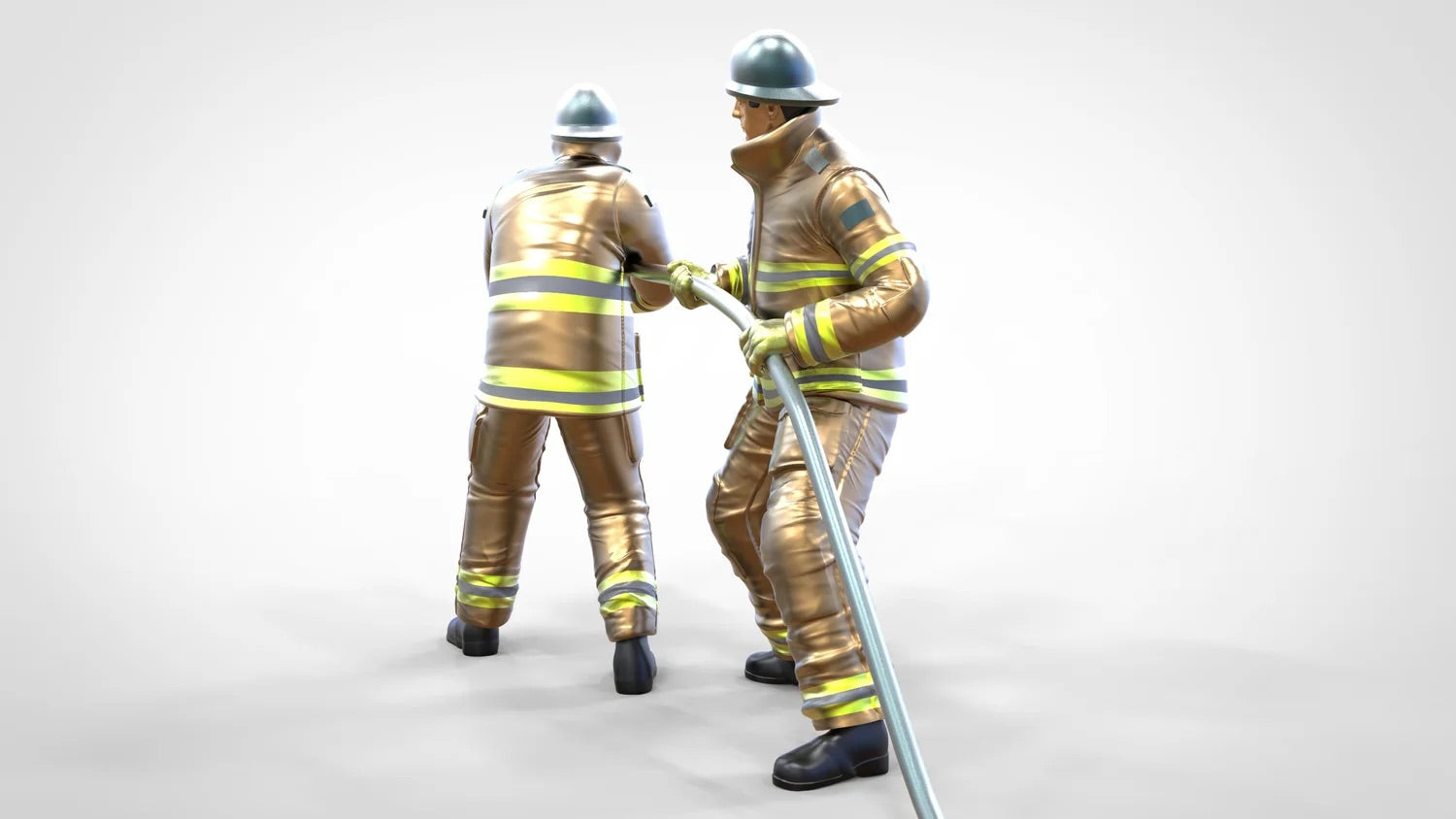 Produktfoto Diorama und Modellbau Miniatur Figur: Feuerwehrmann 3