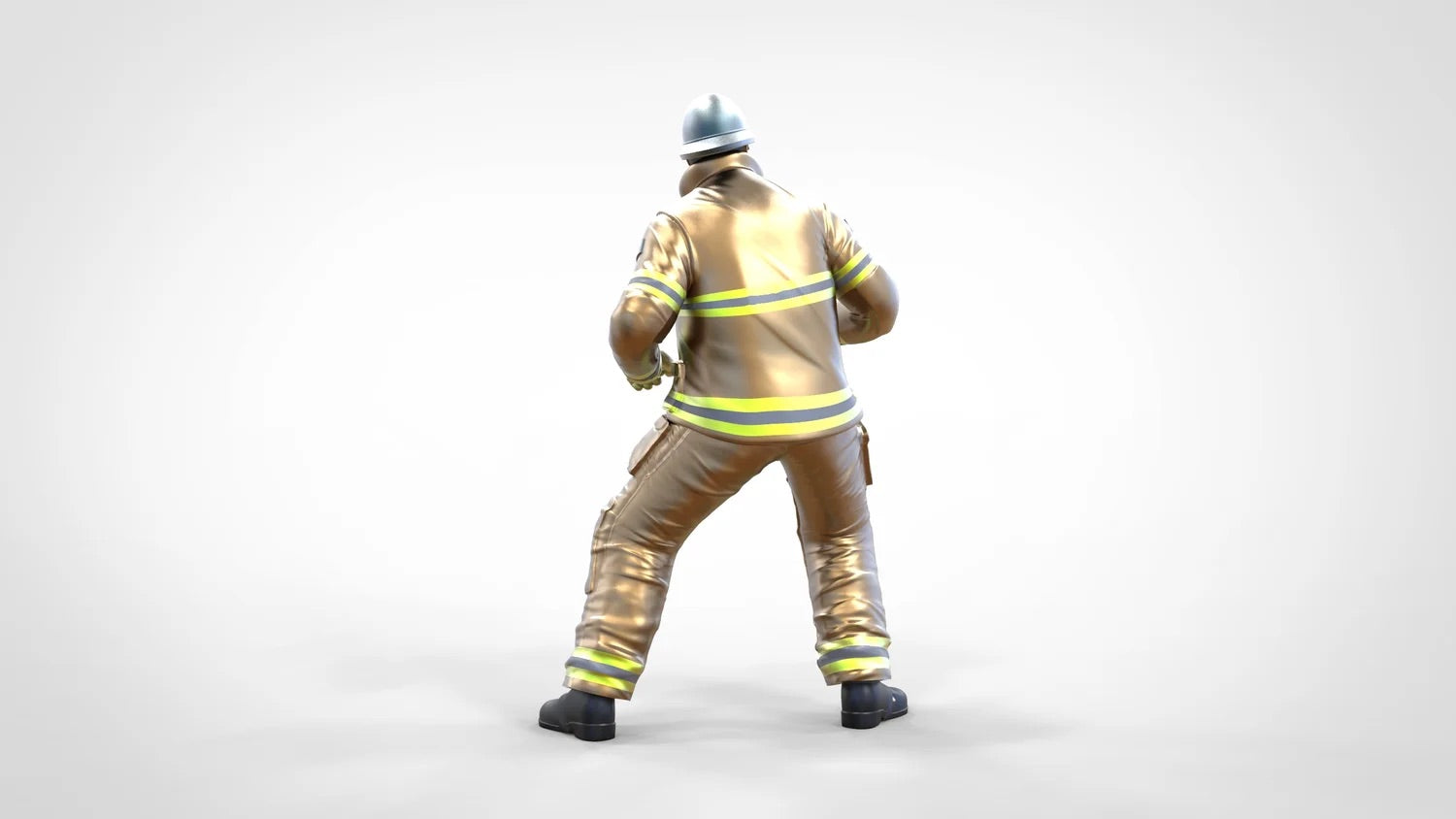 Produktfoto Diorama und Modellbau Miniatur Figur: Feuerwehrmann 3