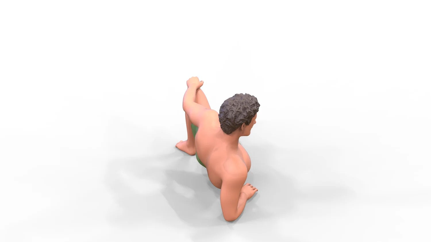 Photo du produit Diorama et modélisme Figurine miniature : Homme à la plage 1